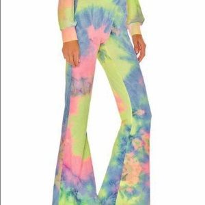 Beach Riot x Revolve tie dye naya palazzo pants - casual flare leg pants